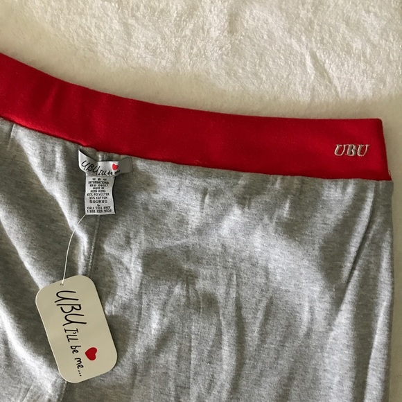 NWT UBU HEAVY OPEN BOTTOM SWEAT PANTS - Picture 7 of 7